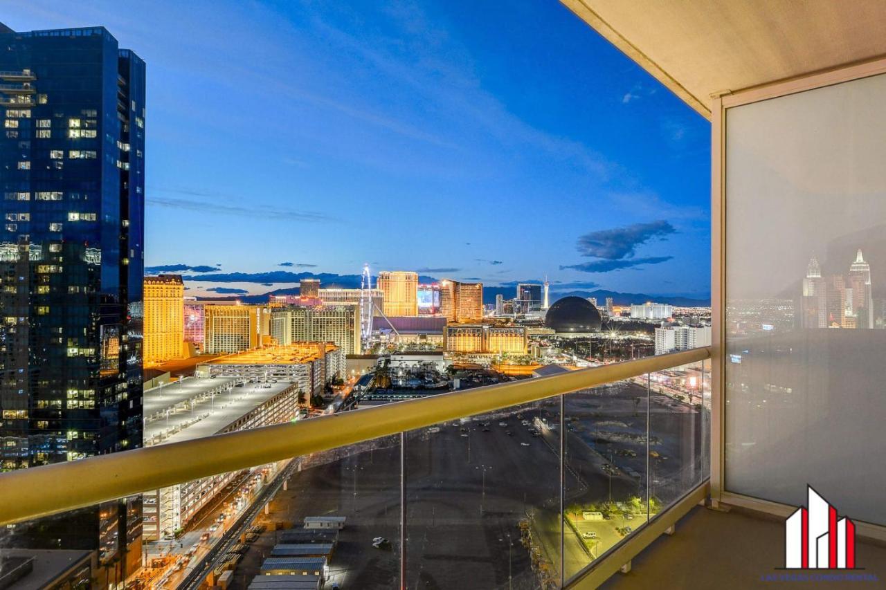 Mgm Signature-27-805 F1 Track & Strip View Balcony Las Vegas Kültér fotó